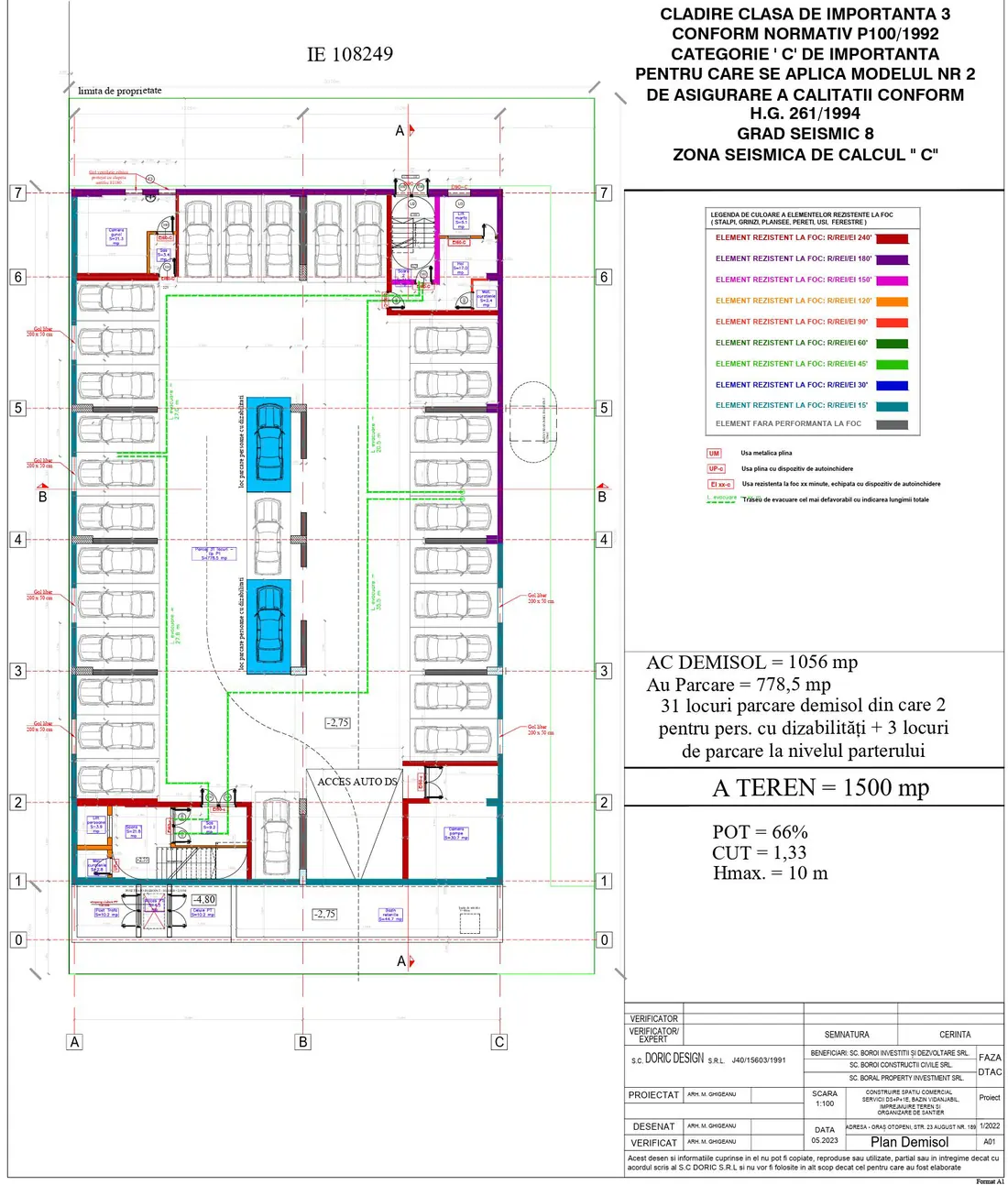 Plan demisol